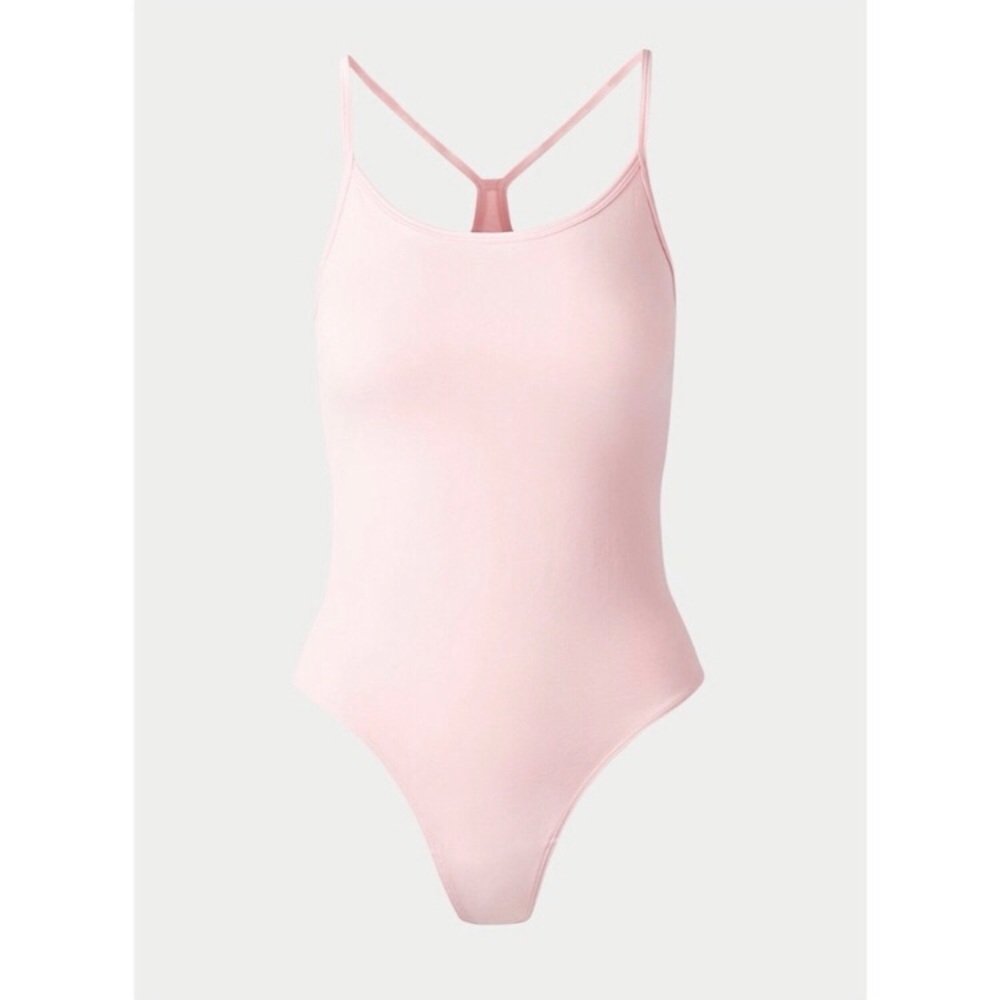 nwot TNA Bayport baby pink bodysuit xs